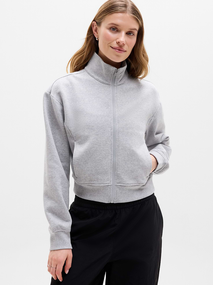 Image number 1 showing, Forever Fleece Track Jacket