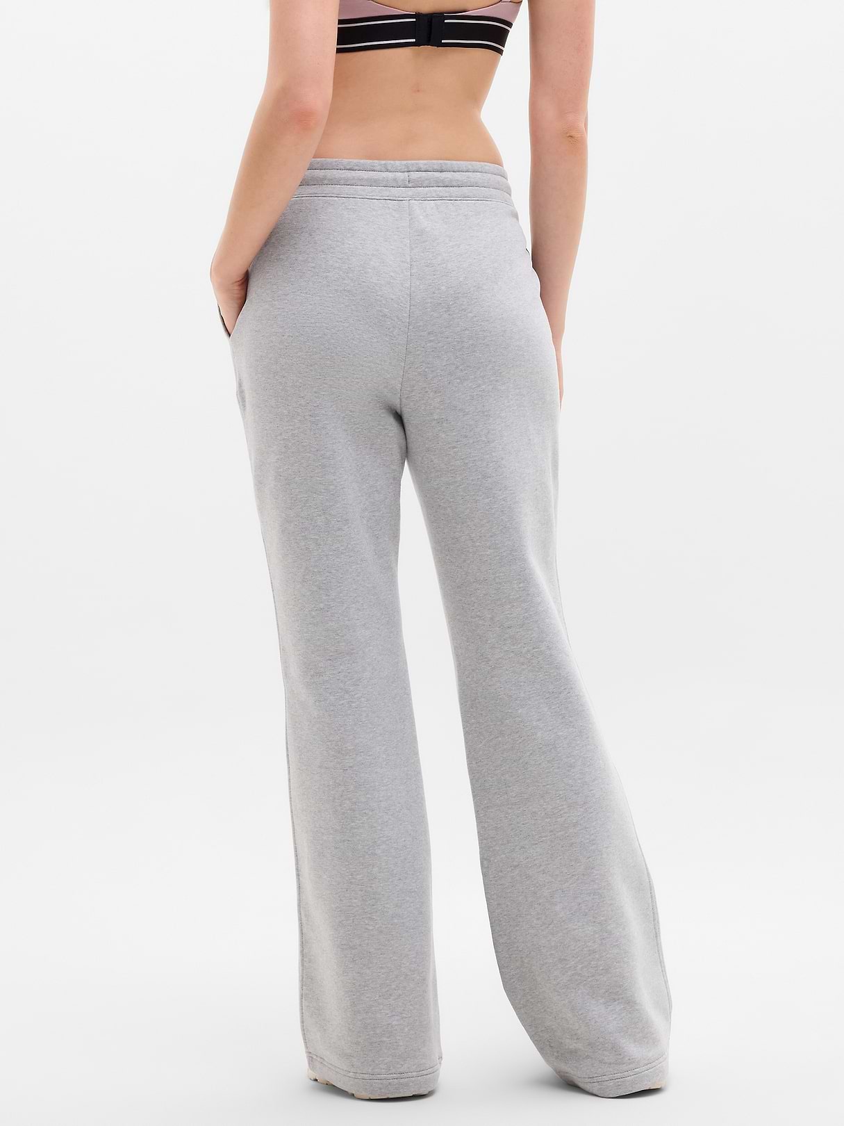 MUUET BELL PANTS グレー Forever Fleece Mid Rise Flare Pant | Athleta