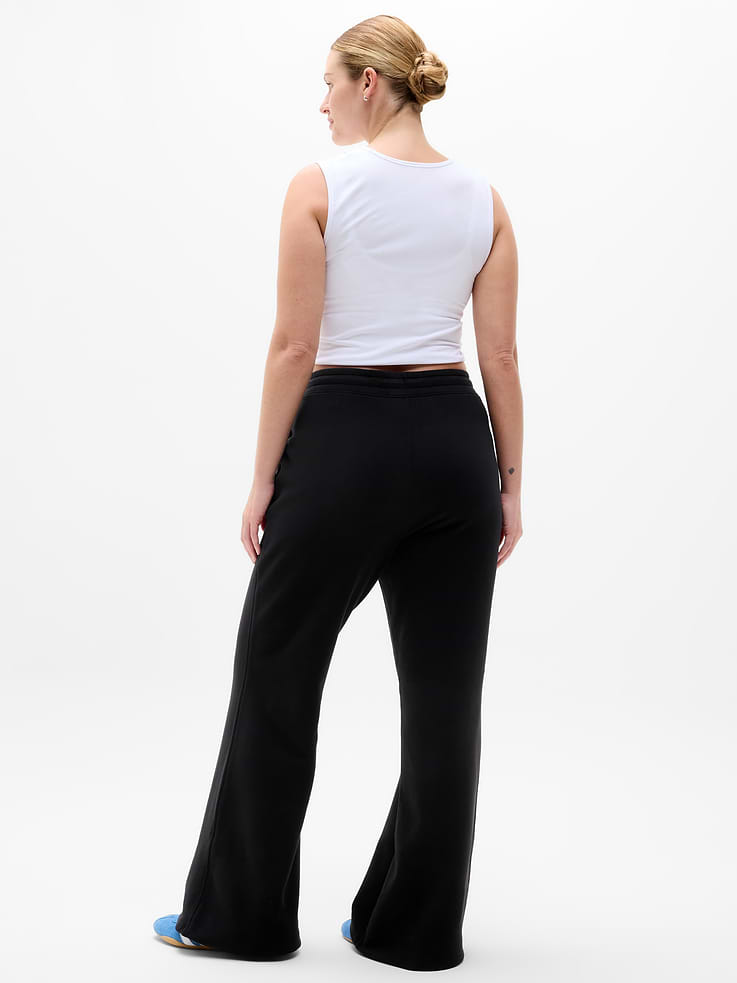 Image number 6 showing, Forever Fleece Mid Rise Flare Pant
