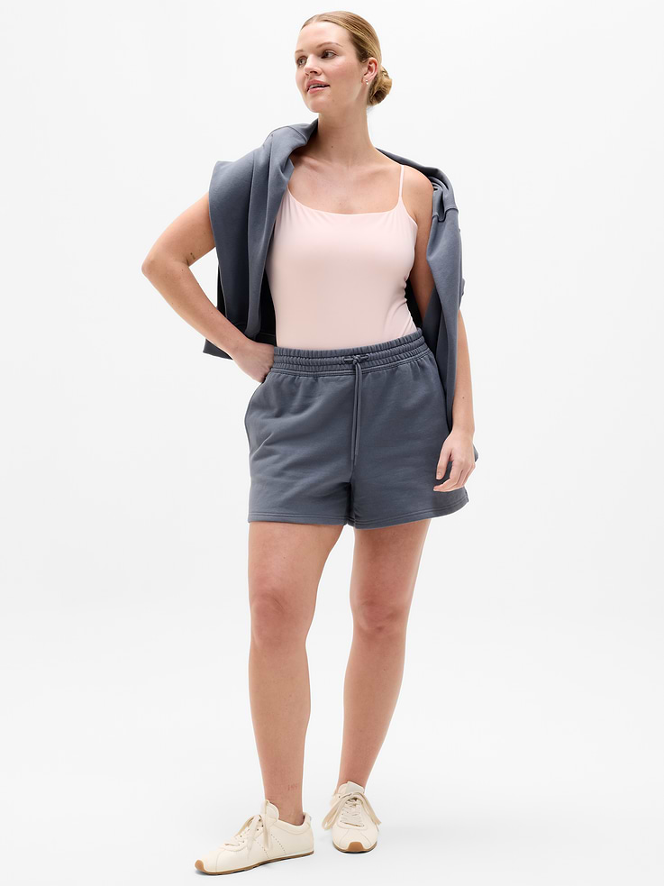 Image number 5 showing, Forever Fleece Mid Rise 4" Short