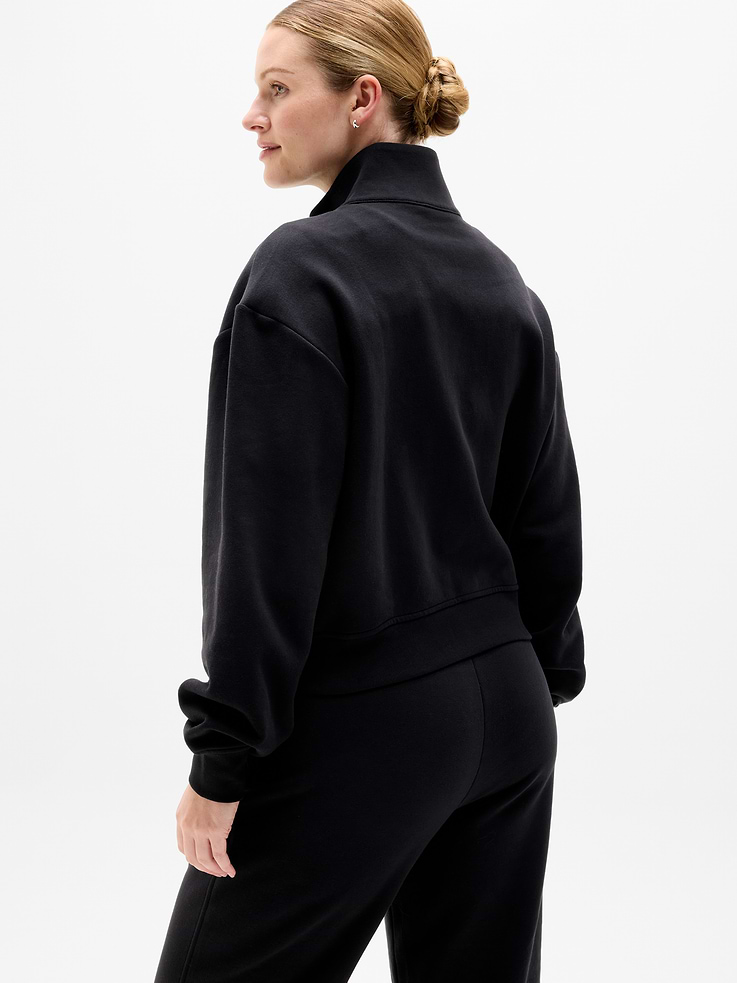 Image 6 of 7, Forever Fleece Track Jacket
