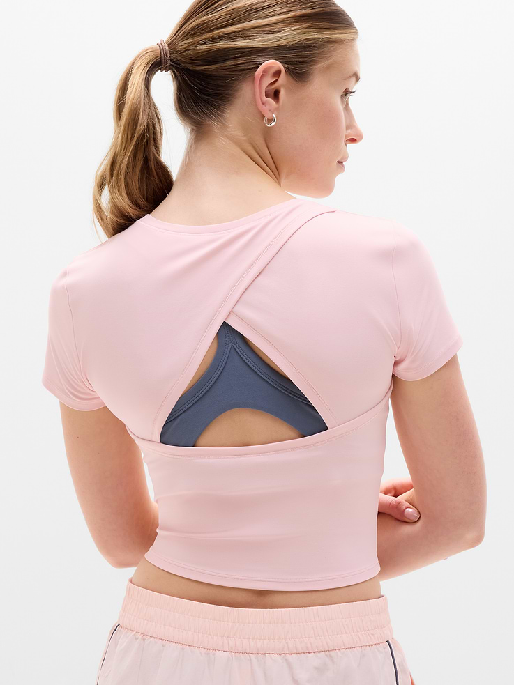 Image number 6 showing, Transcend Open Back Tee