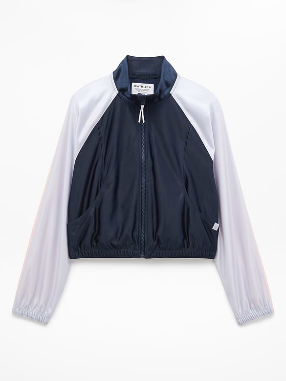 Athleta Girl Shine On Track Jacket