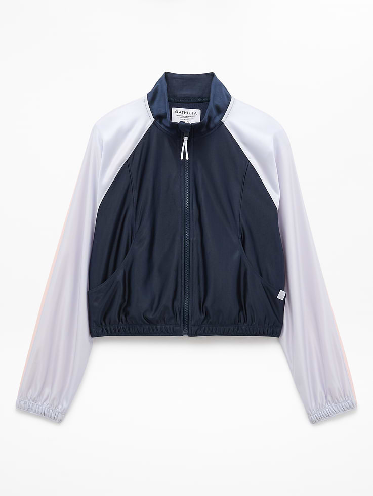 Image number 5 showing, Athleta Girl Shine On Track Jacket