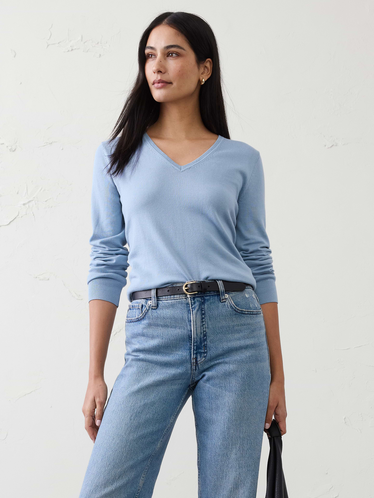 Image number 1 showing, Forever V-Neck Sweater