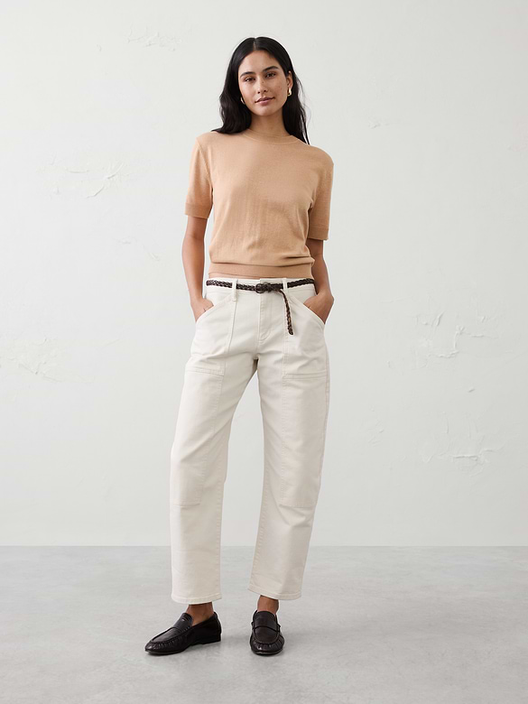 Forever Short-Sleeve Sweater