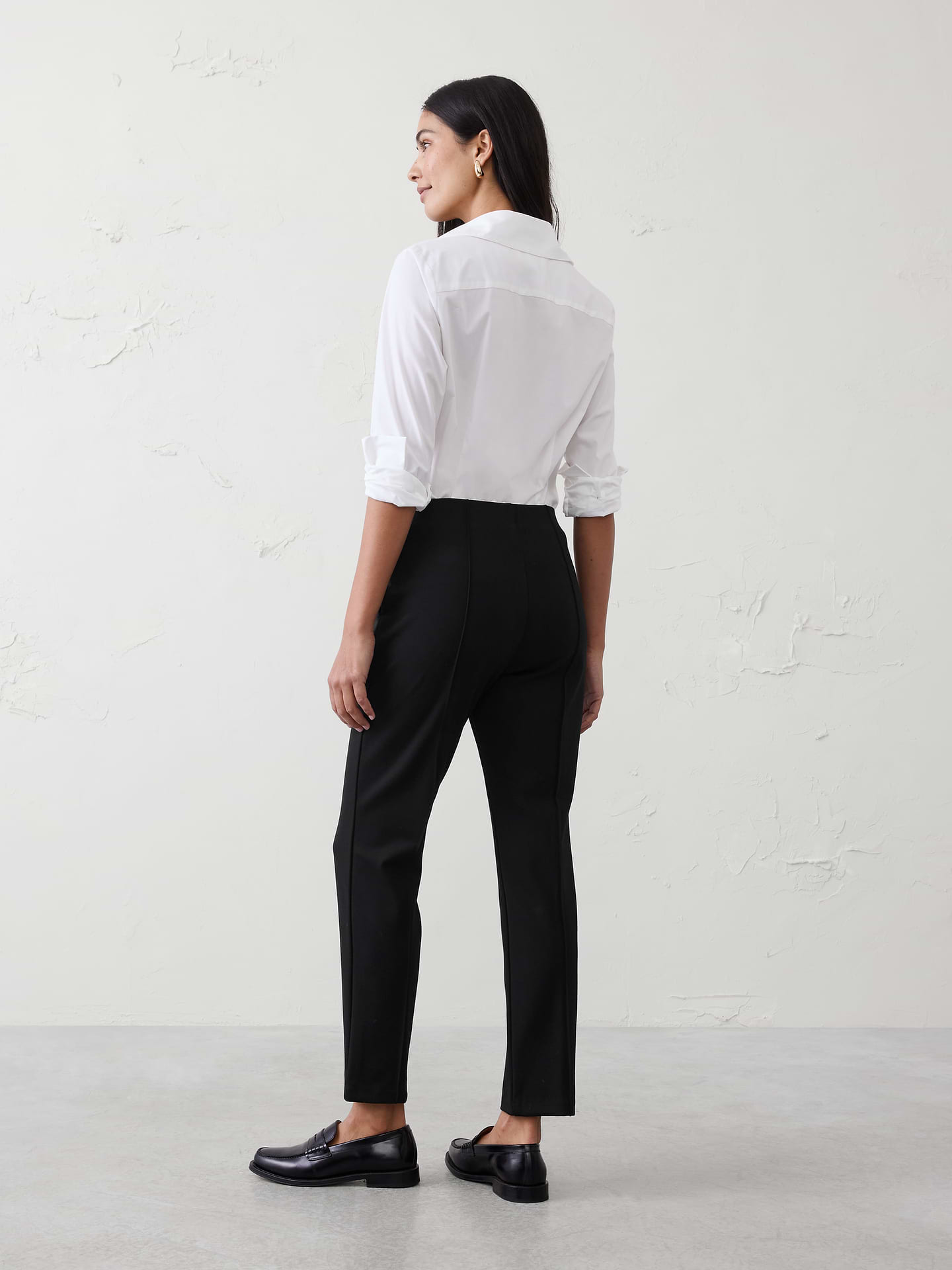 Image number 2 showing, High-Rise Ponte Skinny Pant
