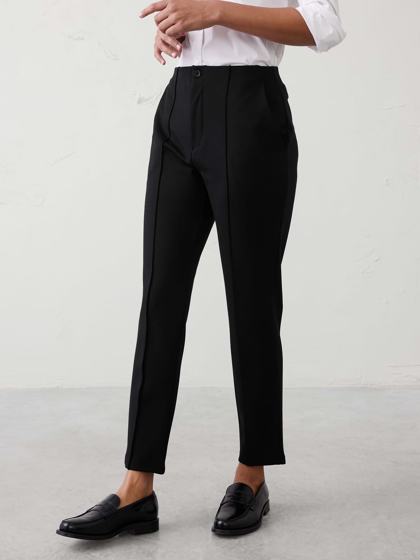 Image number 3 showing, High-Rise Ponte Skinny Pant