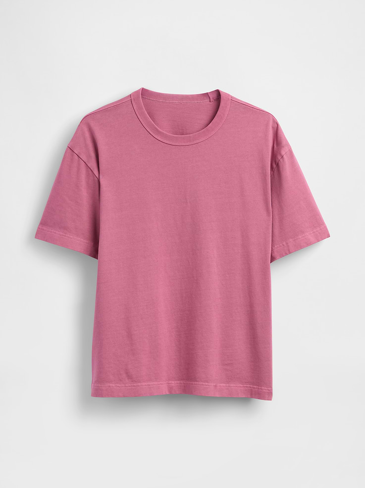 L'image numéro 5 présente T-shirt court en tissu épais pour Adulte