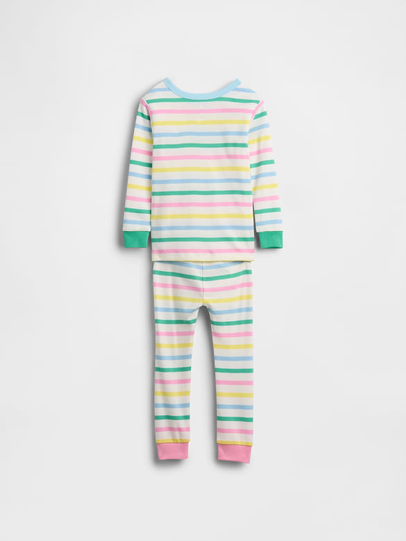 Pyjama en coton biologique brossé pour Bébé et Tout-petit