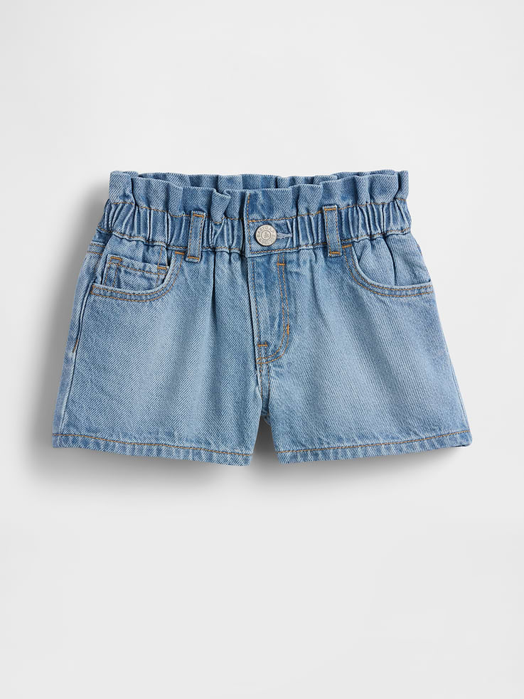 L'image numéro 1 présente Short sportif en denim Douceur suprême pour Bébé et Tout-petit