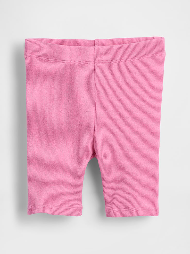 Image number 1 showing, Baby & Toddler Mix & Match Rib Bike Shorts
