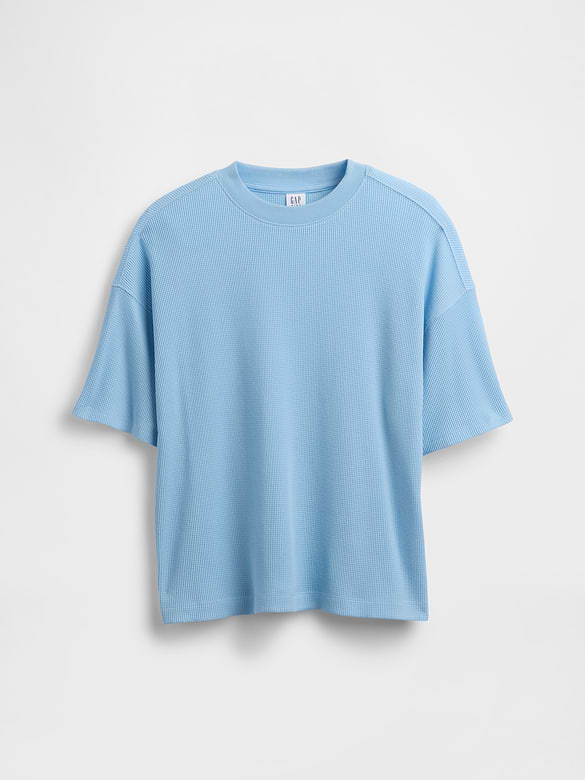 Kids Oversized Waffle T-Shirt