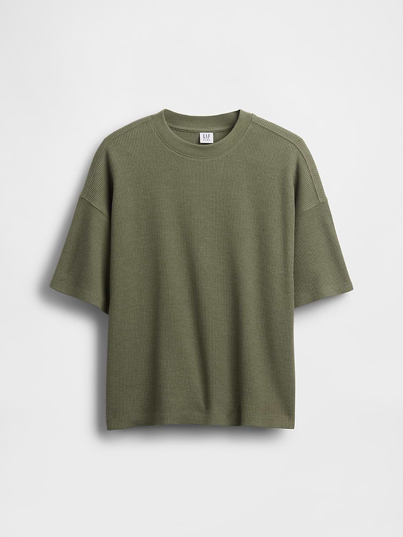 Kids Oversized Waffle T-Shirt