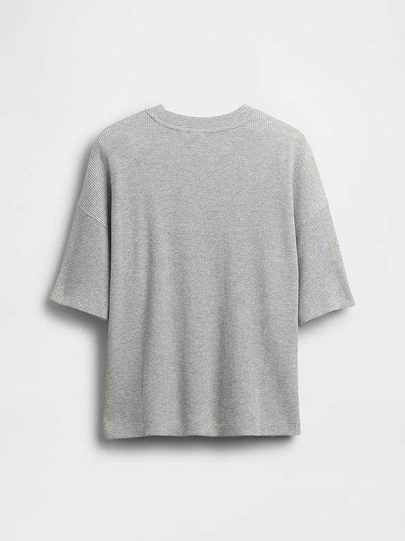 Kids Oversized Waffle T-Shirt