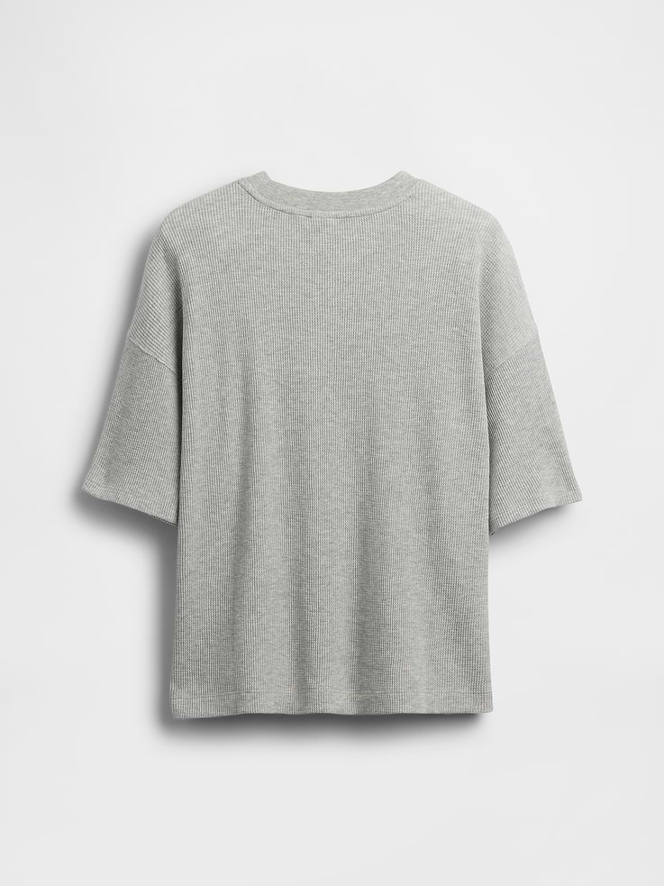 Image number 2 showing, Kids Oversized Waffle T-Shirt