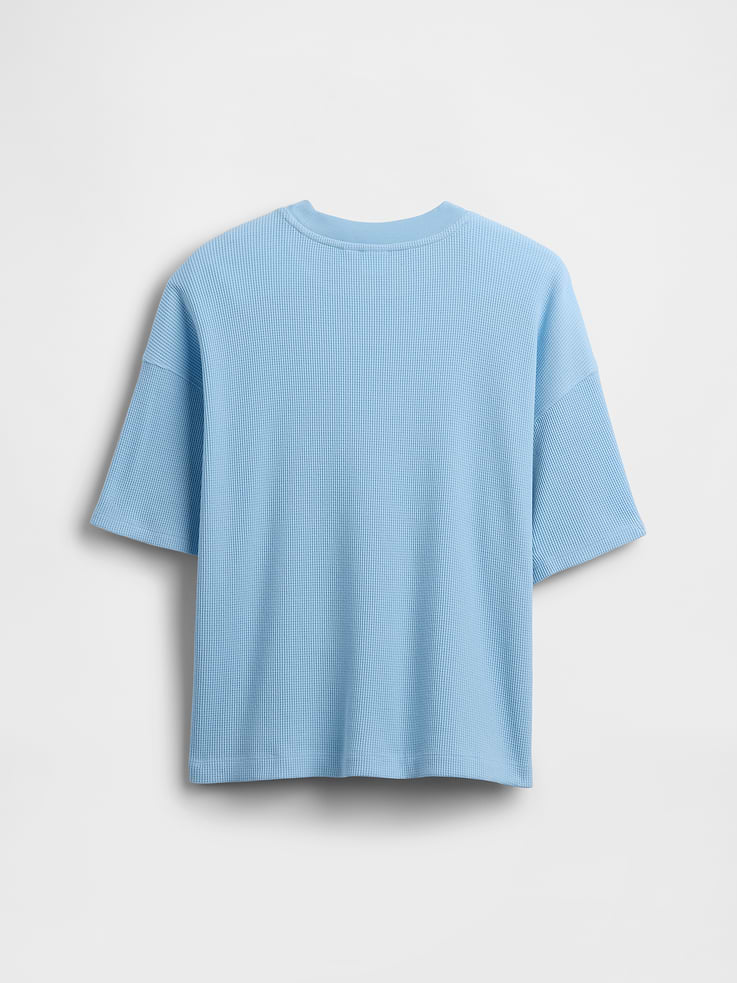 Image number 2 showing, Kids Oversized Waffle T-Shirt