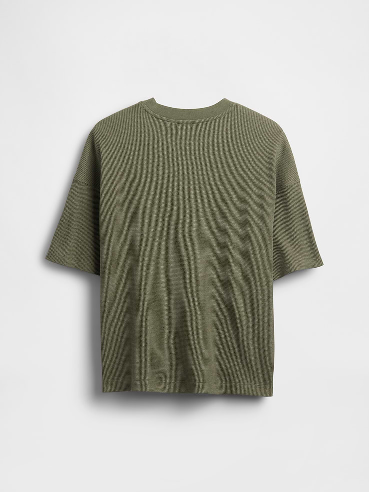 Image number 2 showing, Kids Oversized Waffle T-Shirt