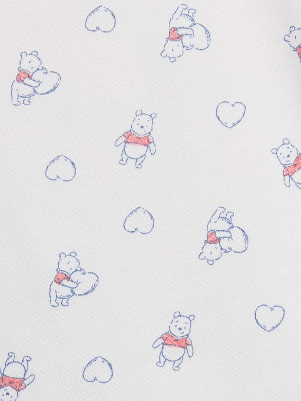 Kids Winnie The Pooh Organic Brushed Cotton PJ Short Set