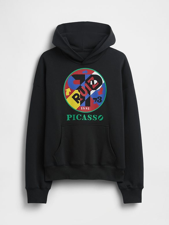 Robert Indiana VintageSoft Graphic Hoodie