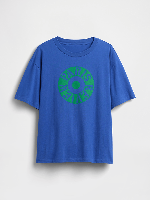 Robert Indiana Oversized Graphic T-Shirt