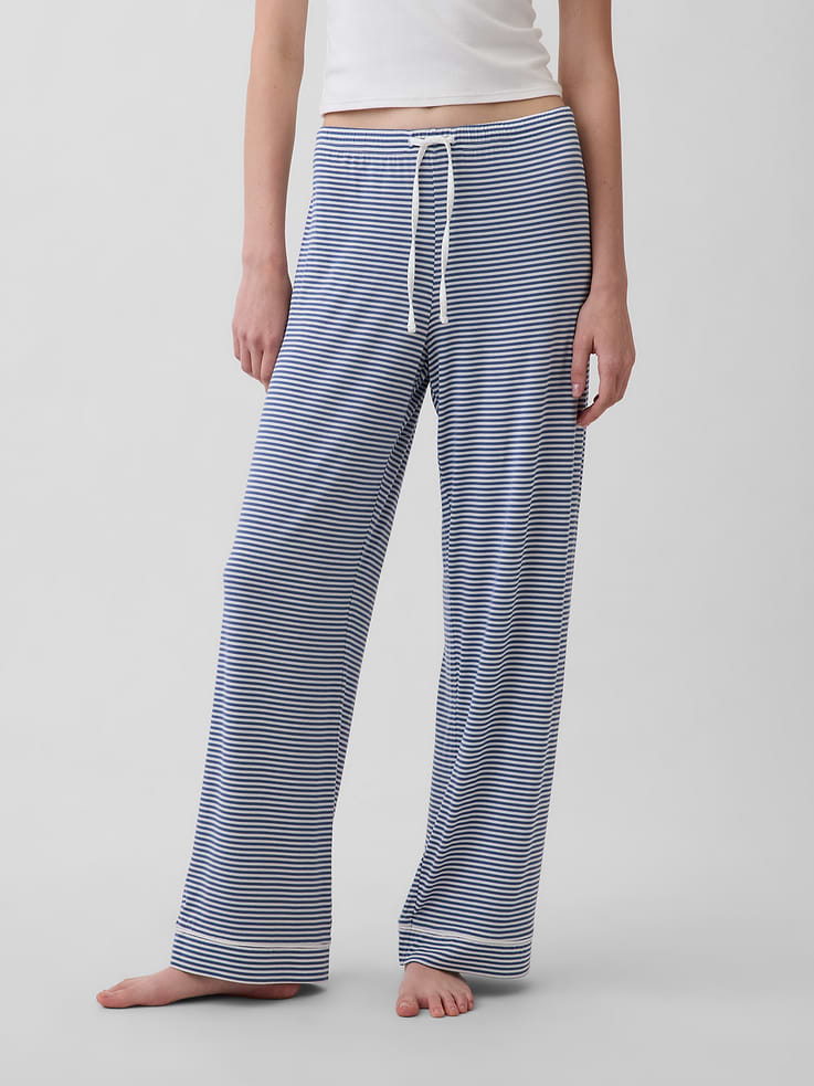Image number 2 showing, SoftMade Modal PJ Pants