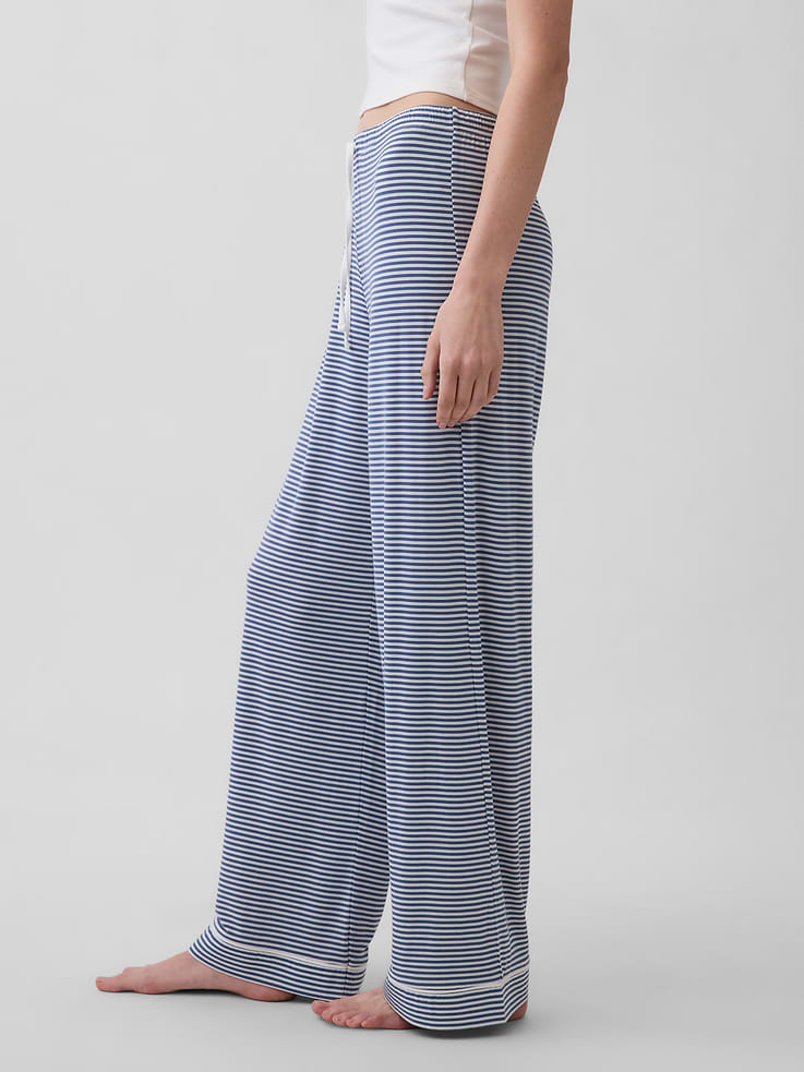 Image number 3 showing, SoftMade Modal PJ Pants