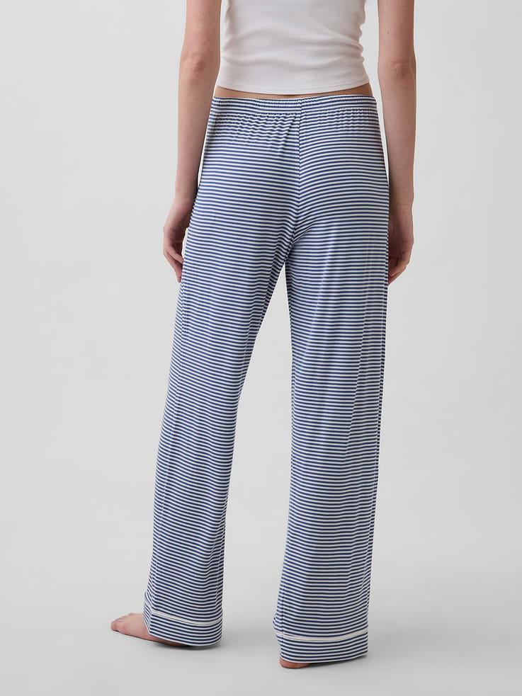 Image number 4 showing, SoftMade Modal PJ Pants