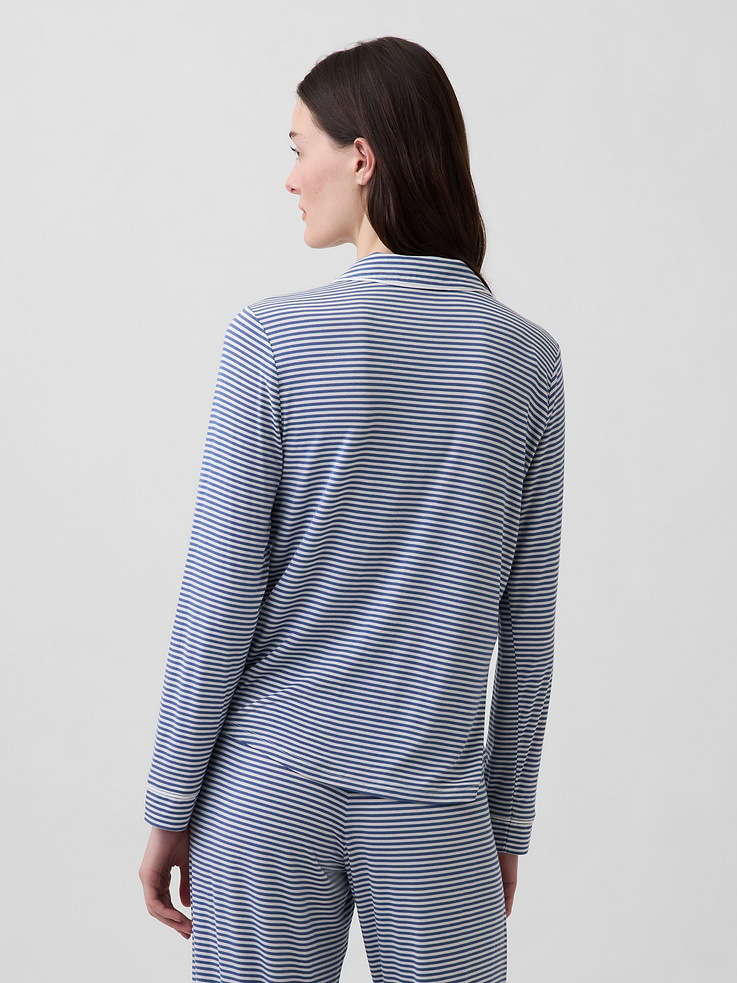 Image number 3 showing, SoftMade Modal PJ Top