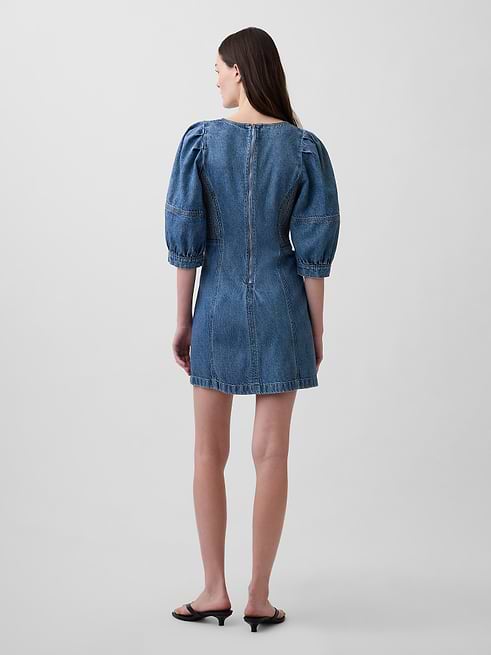 ocean denim dog dress sizing Bad to the Bone which may differ from category_hierarchy:women Reformation blue denim mini Size:52/5XL