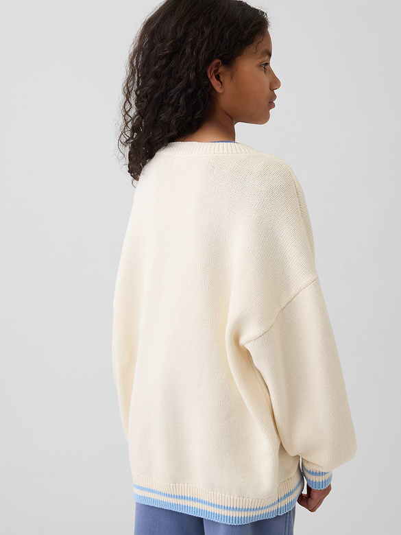 Kids 100% Cotton Oversized Sweater