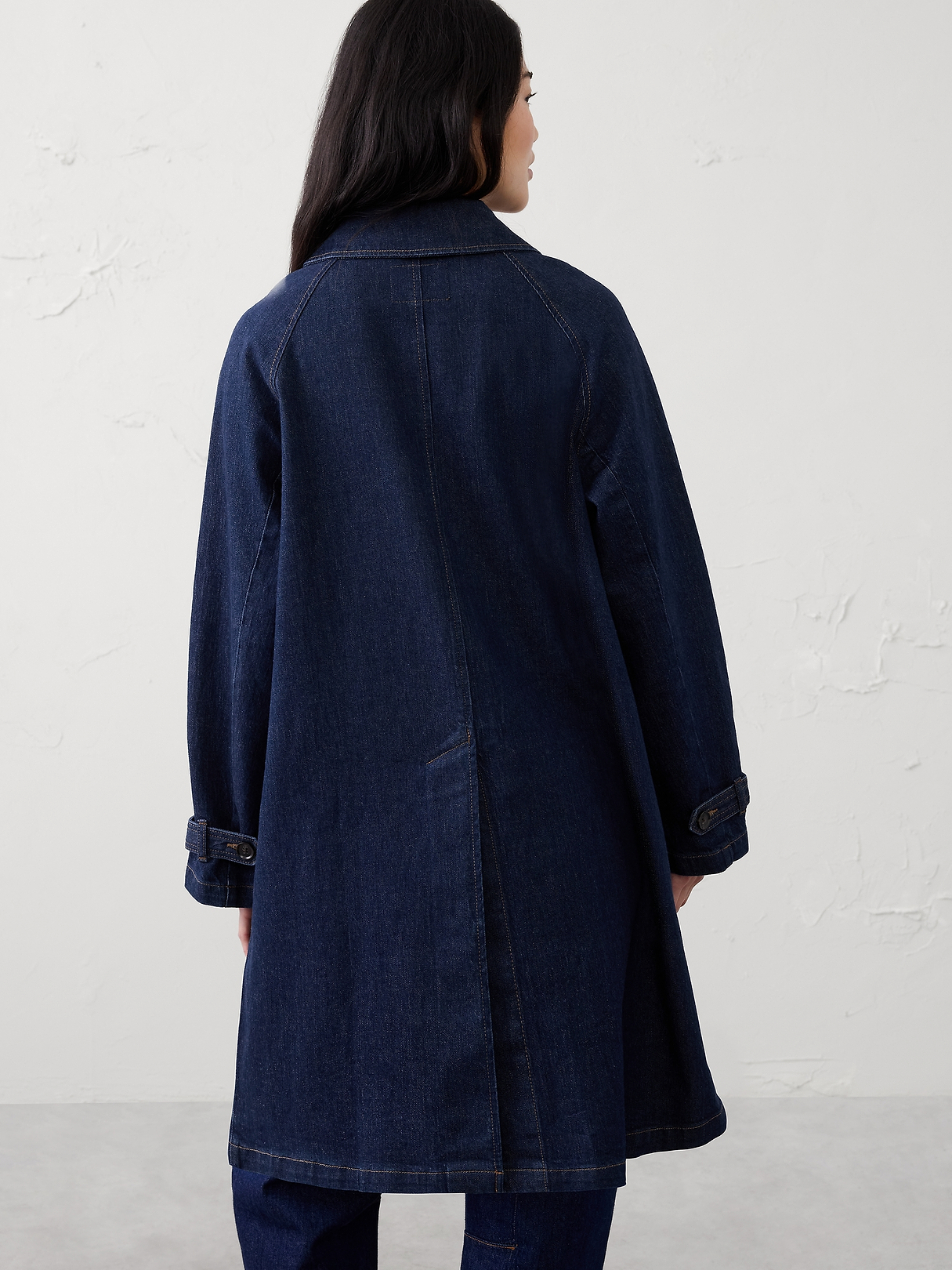 Denim Mac Coat | Banana Republic Factory