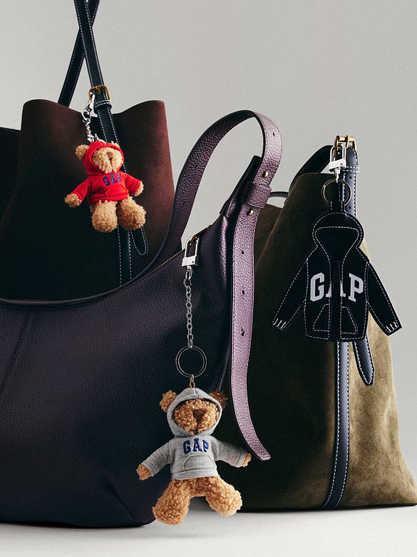 Logo Hoodie Bag Charm