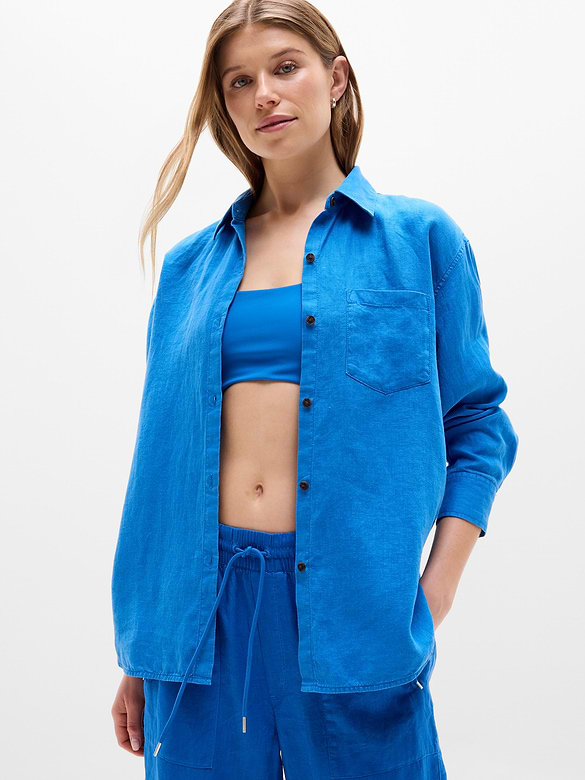 Retreat Linen Top