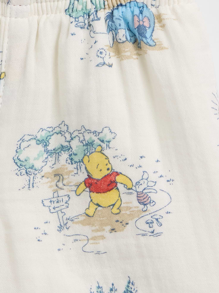 Image number 3 showing, Baby Winnie The Pooh Cotton Gauze Outfit Set
