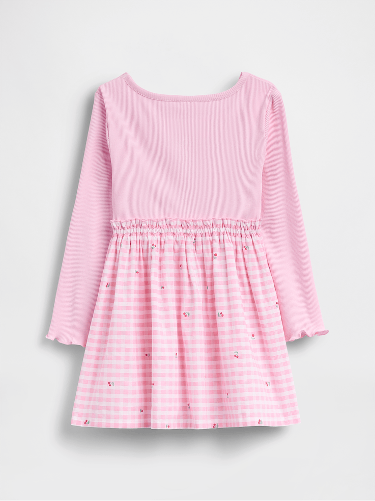 Image number 3 showing, Baby & Toddler Mixed Media Dress