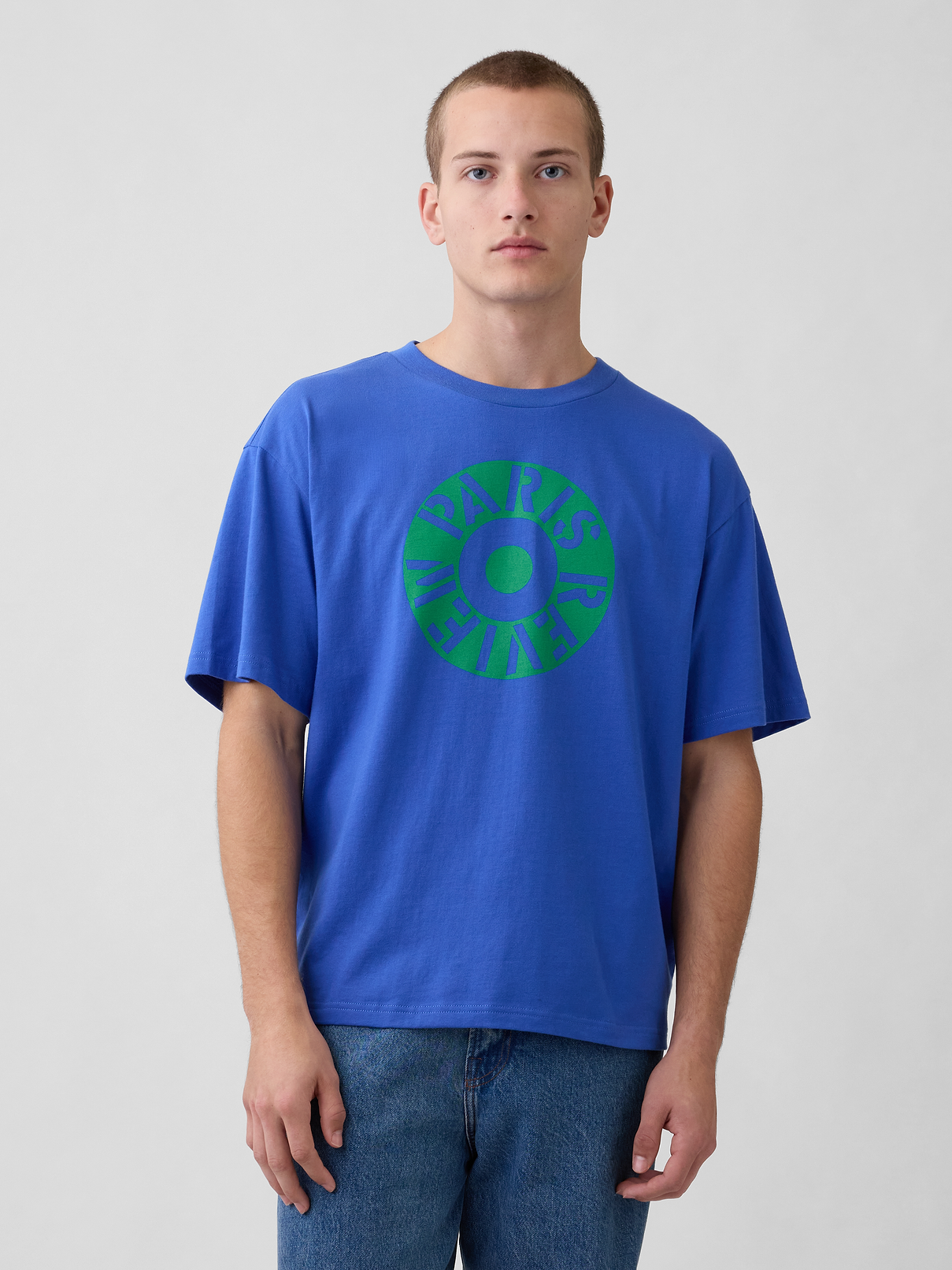 Robert Indiana Oversized Graphic T-Shirt