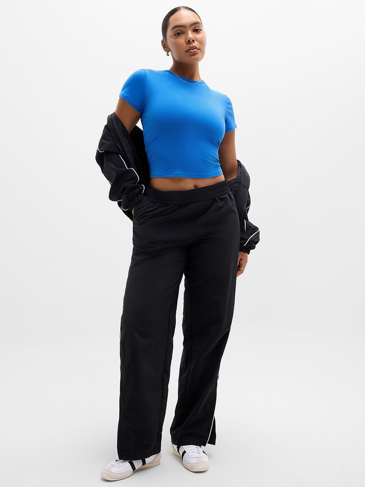Image number 5 showing, Signature Rib Crop Tee