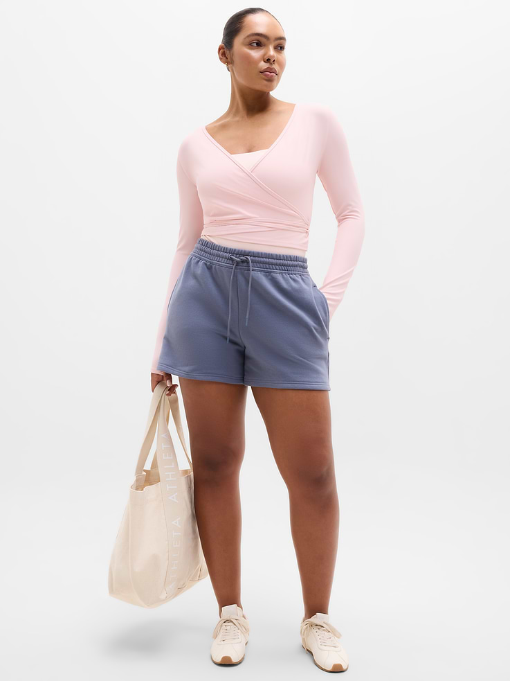 Image number 5 showing, Transcend Wrap Crop Top