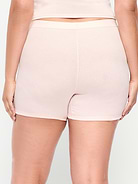 Image number 8 showing, High-Waisted Ribbed Boyshort Briefs -- 3-inch inseam