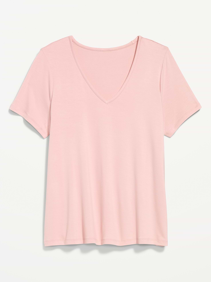 Image number 4 showing, Luxe V-Neck T-Shirt