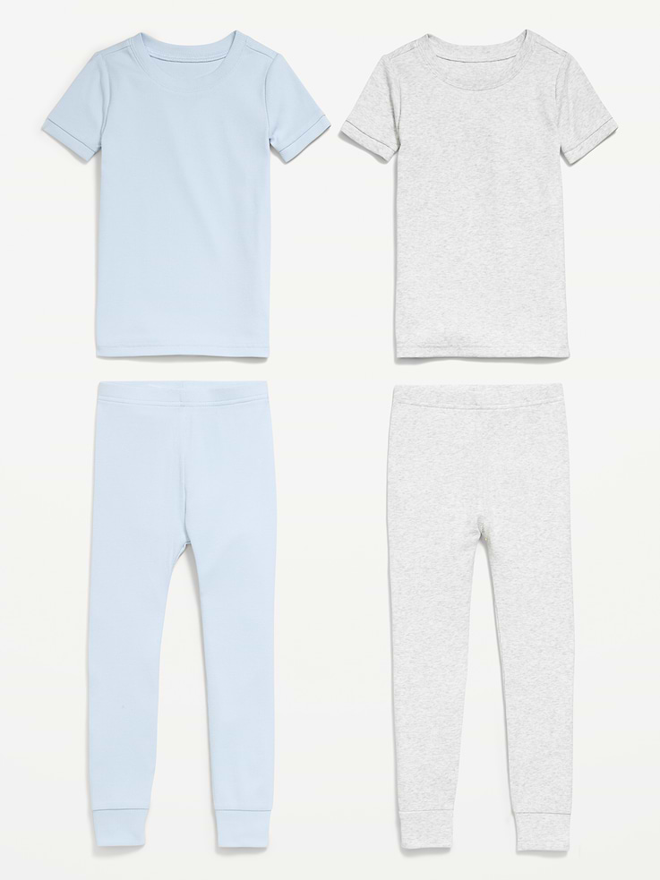 Image 2 of 2, Printed Snug-Fit Pajama 4-Piece for Toddler & Baby