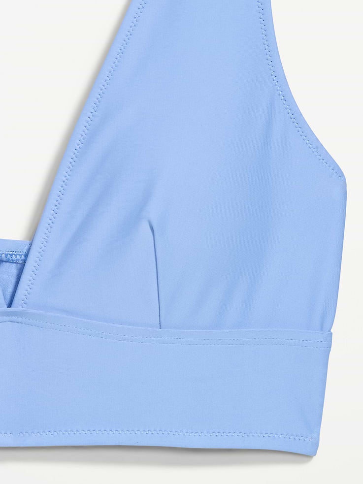 L'image numéro 9 présente Haut de bikini long mat