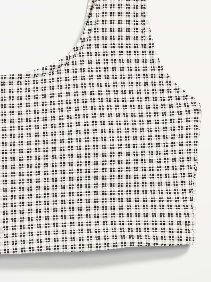 Image number 9 showing, Pique Scoop-Neck Swim Top