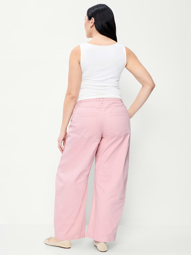 Image number 6 showing, Mid-Rise Barrel Chino Pants