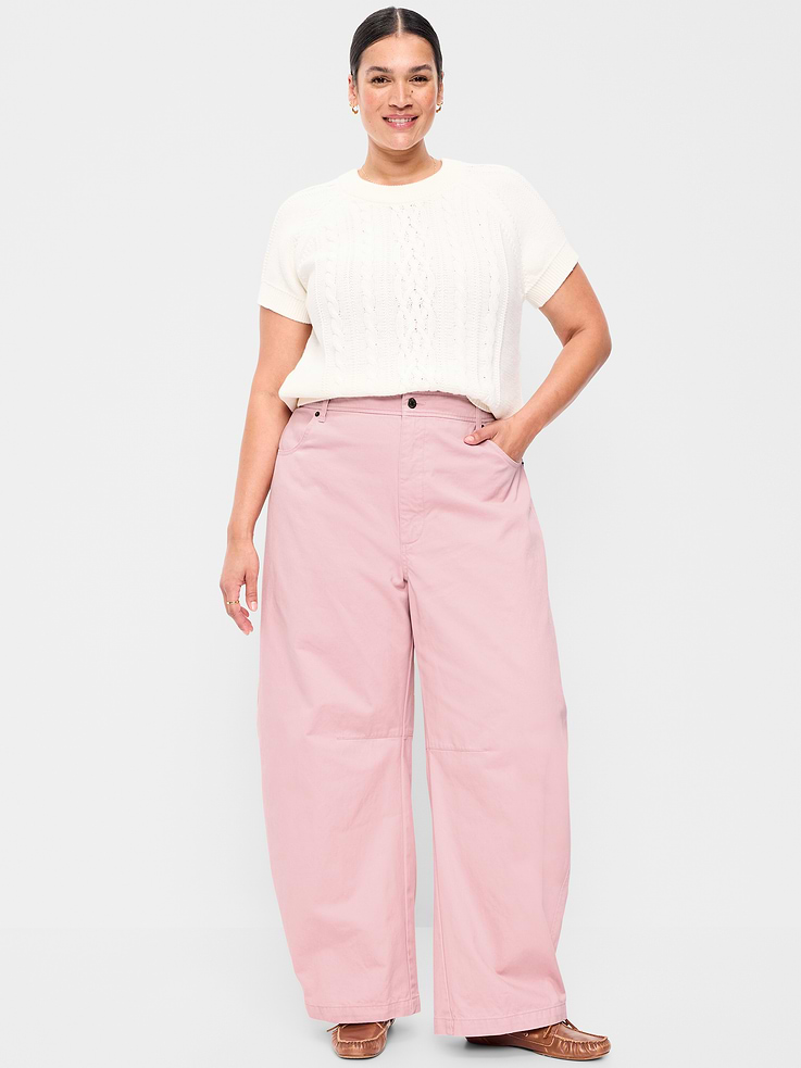 Image number 7 showing, Mid-Rise Barrel Chino Pants