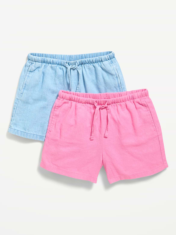 Shorts 2-Pack for Toddler Girls