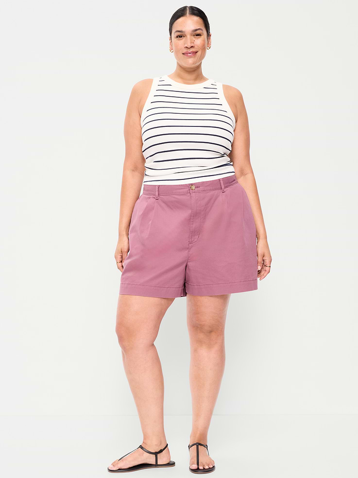 Image number 8 showing, High-Waisted OGC Chino Shorts -- 6-inch inseam
