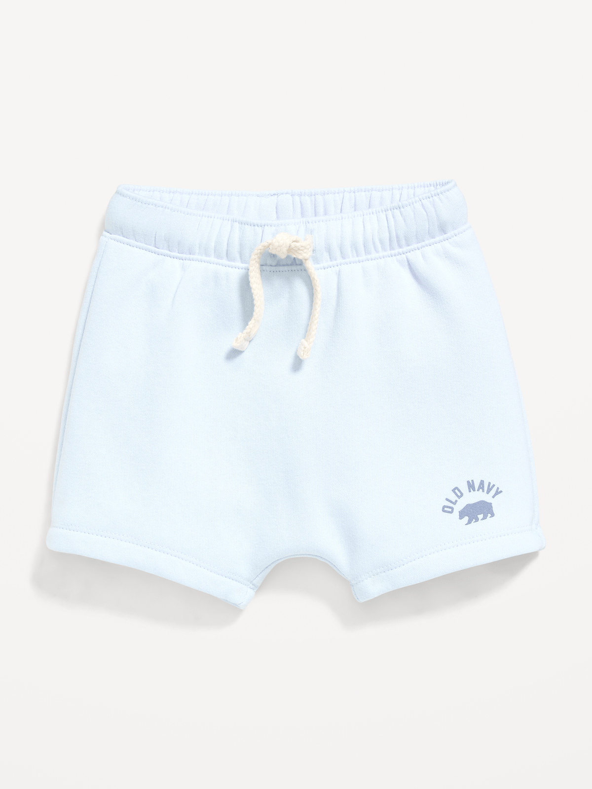 Printed Logo-Graphic Fleece Shorts for Baby