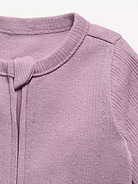 Image number 2 showing, Pointelle-Knit 2-Way-Zip Sleep & Play Footed One-Piece for Baby